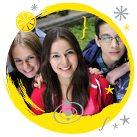 Teens happy to learn Teen Choices course in Helen Doron
