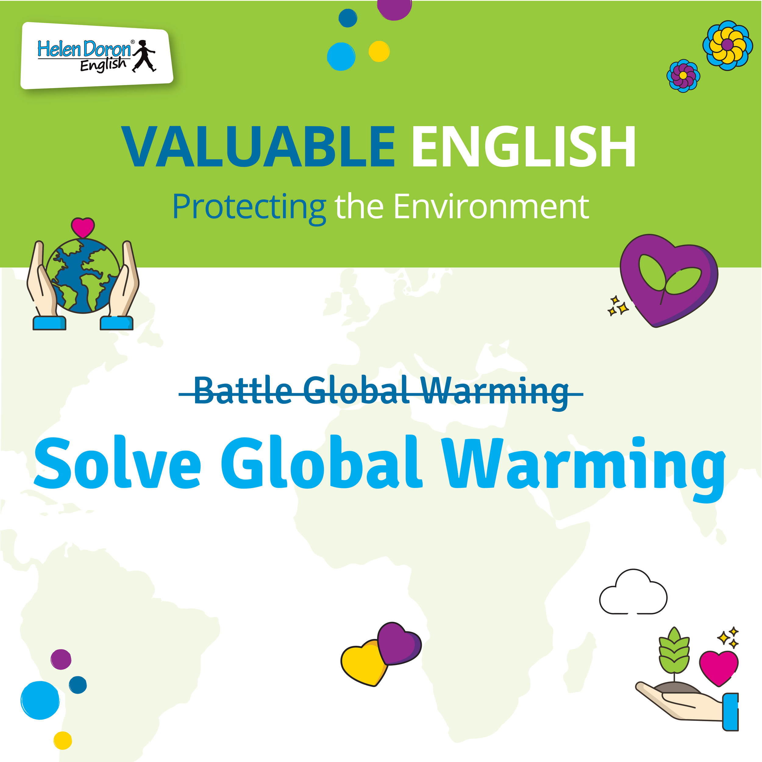 solve global warming valuable english